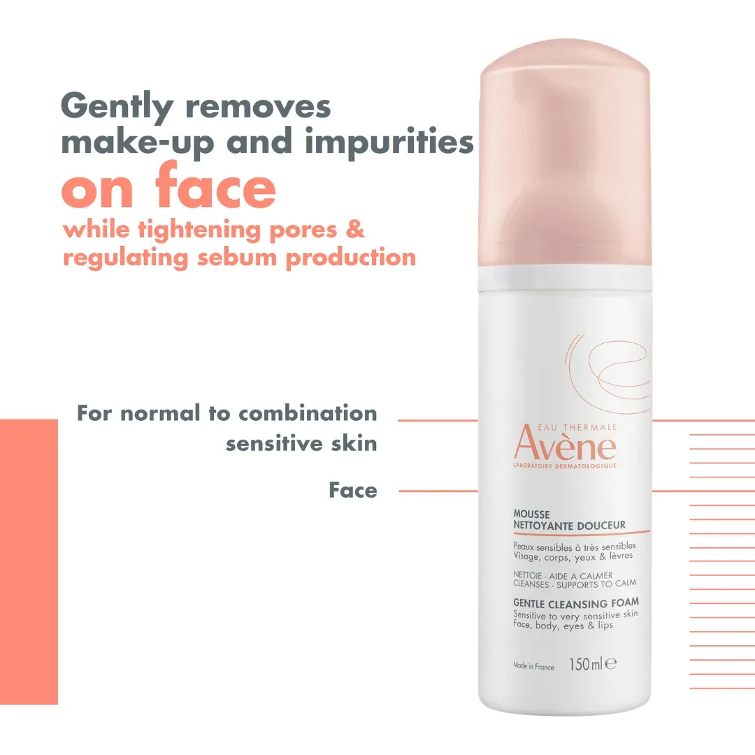 AVÈNE Hydrating Emulsion AVÈNE Hydrance Light 150ml + Cleansing Foam Duo — image 2