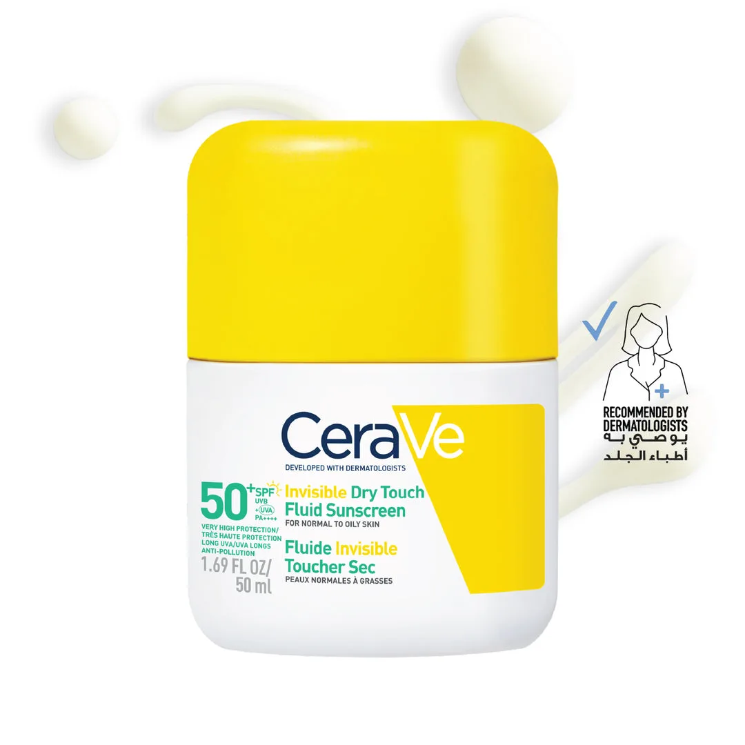 CeraVe Fluide Invisible Toucher Sec SPF50 50ml