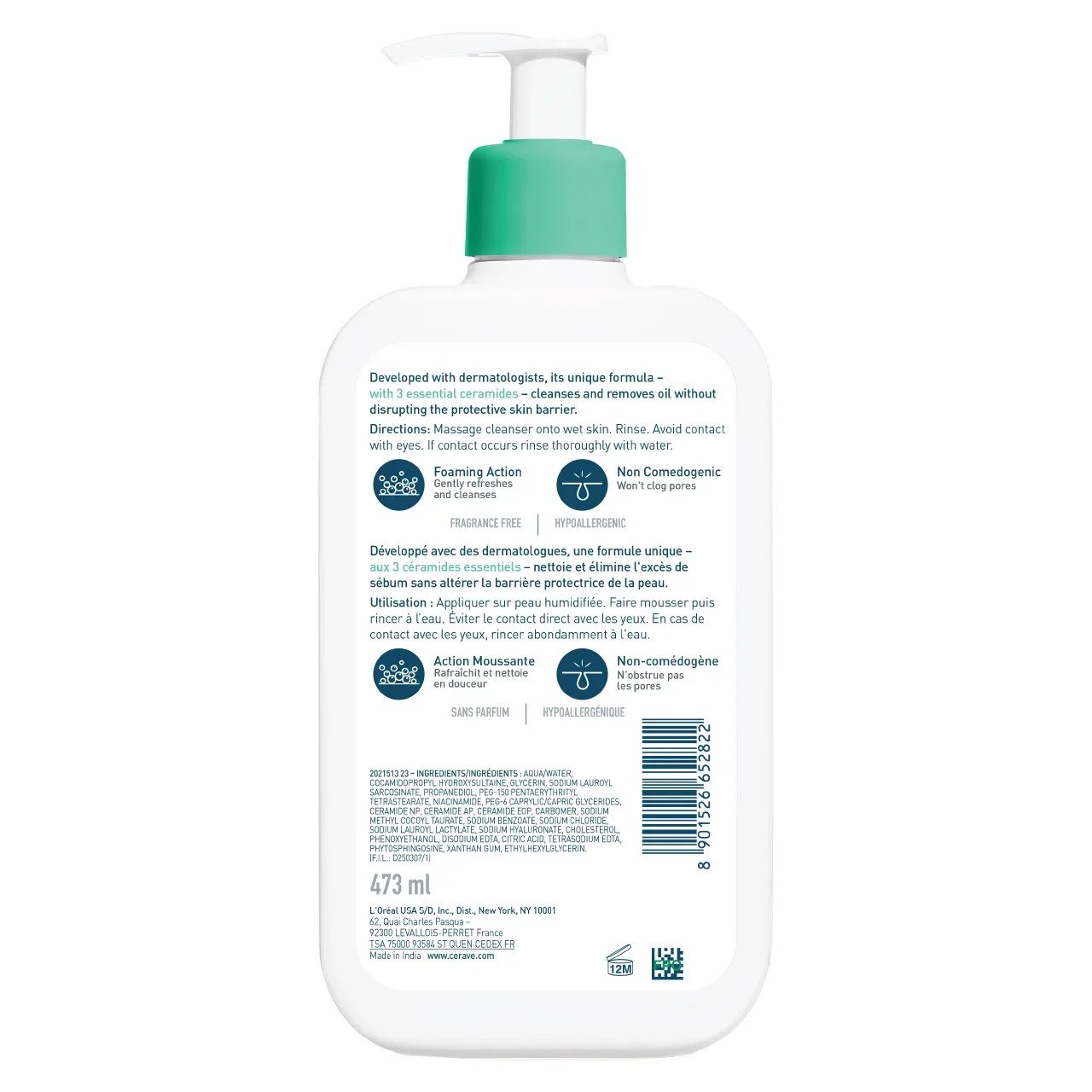 Foaming Cleanser for Normal to Oily Skin 473ml — image 2