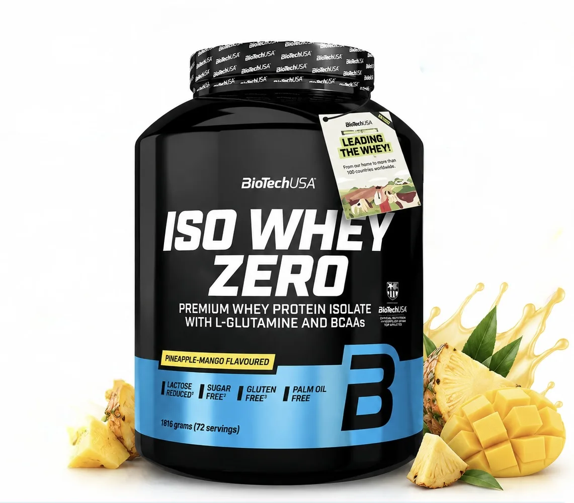 ISO WHEY ZERO PINEAPPLE-MANGO FLAVOURED 1816 grams