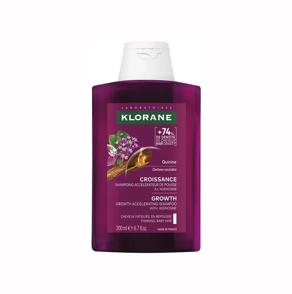 Klorane Growth Accelerating Shampoo with Adenosine 200ml