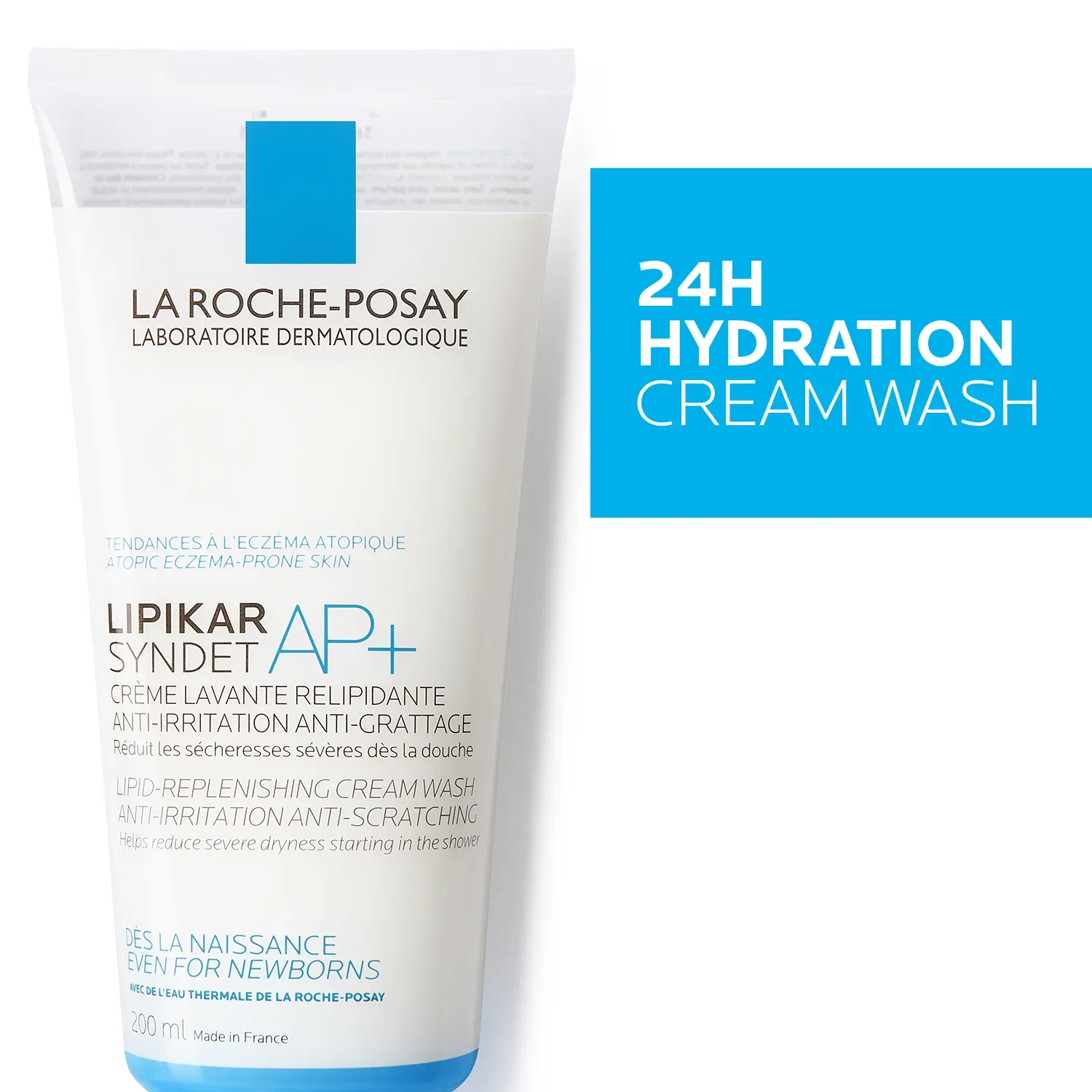 Lipikar Syndet AP+ Body Wash for Eczema Prone Skin 200ml — image 3