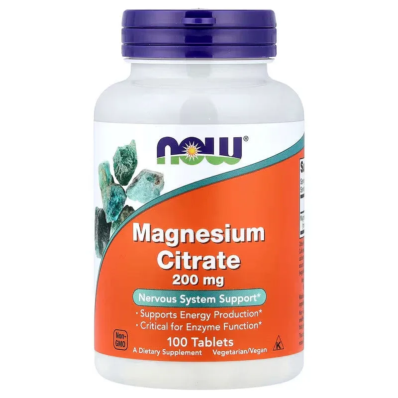 Magnesium Citrate 200mg 100 tablets