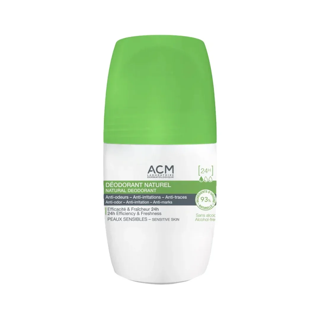 Natural Deodorant Roll On 24 H (Green) 50 ml