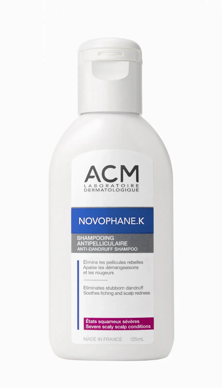 Novophane K Shampoo - Severe Dandruff 125ML