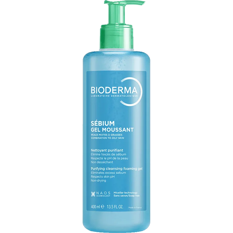 Sebium Gel moussant Purifying cleansing foaming gel 400ML